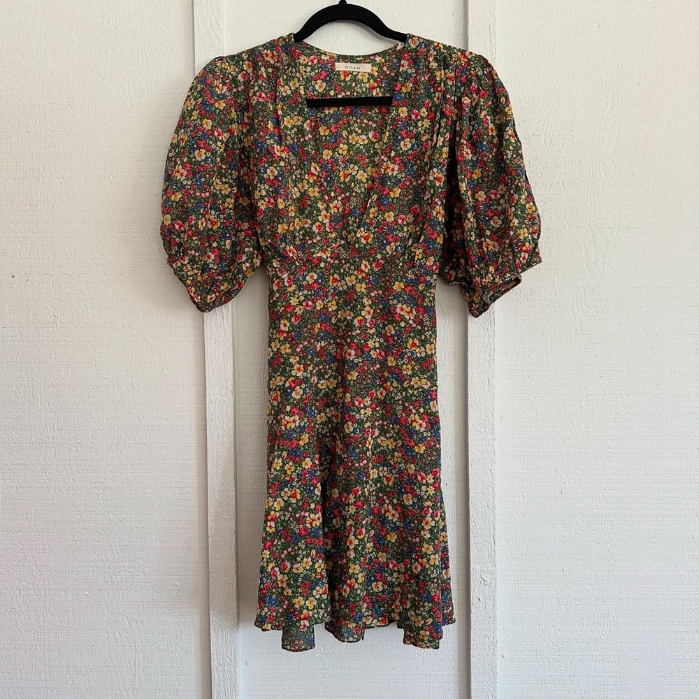 Doen Floral Puff Sleeve Dress